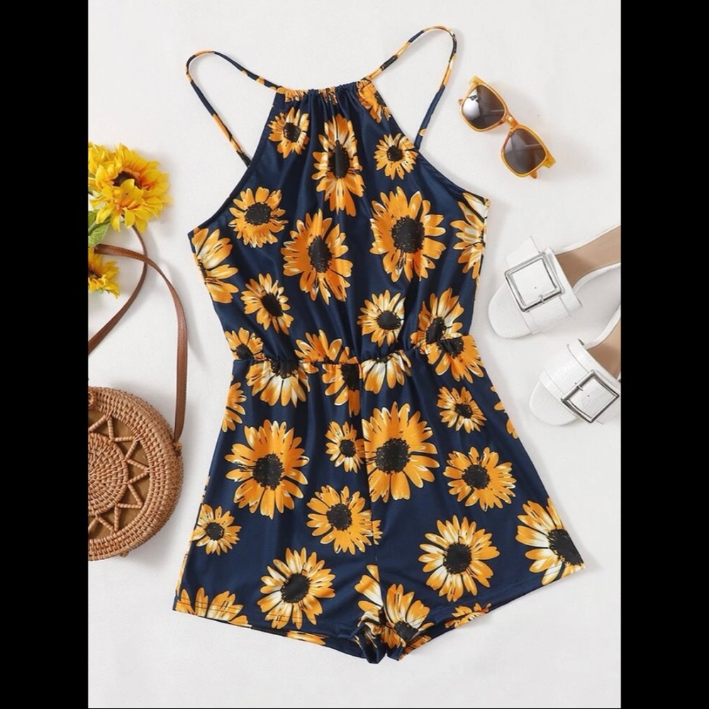 Sunflower Romper